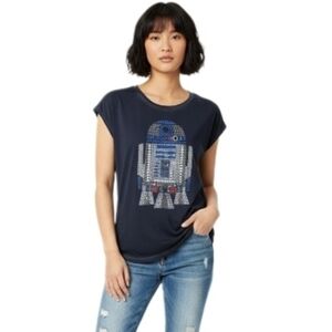 Rock & Republic Star Wars R2-D2 Burnout Tee